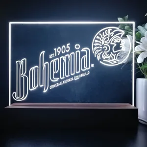 Bohemia Beer Logo 1 LED Desk Light