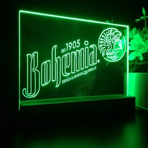 Bohemia Beer Logo 1 LED Desk Light