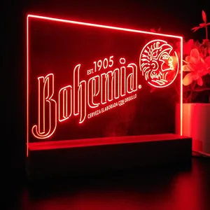 Bohemia Beer Logo 1 LED Desk Light