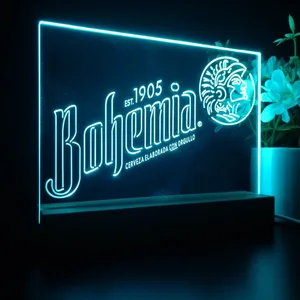 Bohemia Beer Logo 1 LED Desk Light