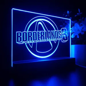 Borderlands 3 Logo LED Desk Light