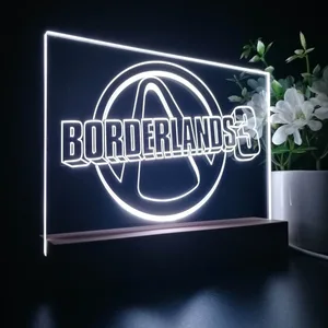 Borderlands 3 Logo LED Desk Light