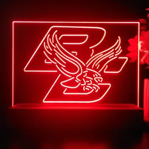 Boston College Eagles Logo LED Desk Light