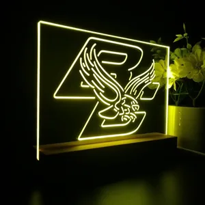 Boston College Eagles Logo LED Desk Light