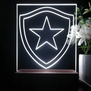 Botafogo de Futebol e Regatas Logo LED Desk Light