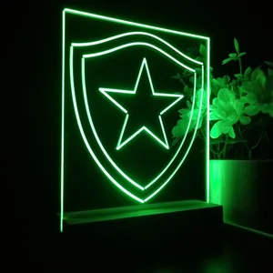 Botafogo de Futebol e Regatas Logo LED Desk Light