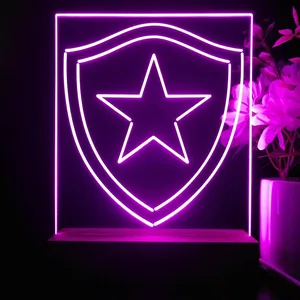 Botafogo de Futebol e Regatas Logo LED Desk Light