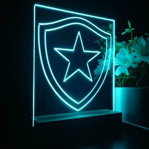 Botafogo de Futebol e Regatas Logo LED Desk Light
