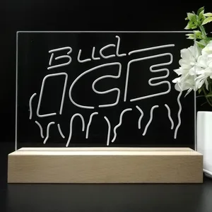 Bud Ice Frozen LED Desk Light