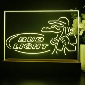 Bud Light Alligator LED Desk Light