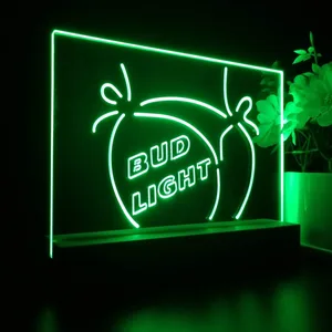 Bud Light Butt LED Desk Light