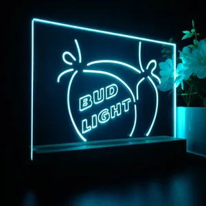 Bud Light Butt LED Desk Light
