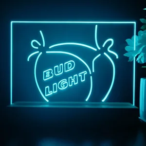 Bud Light Butt LED Desk Light