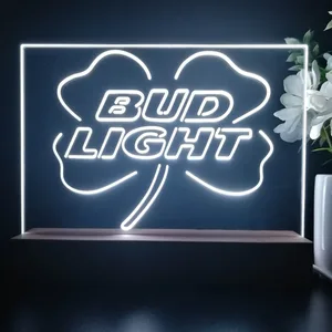 Bud Light Clover LED Desk Light