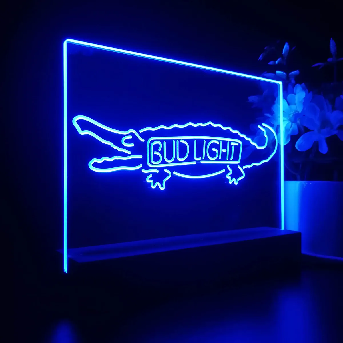 Bud Light Crocodile LED Desk Light