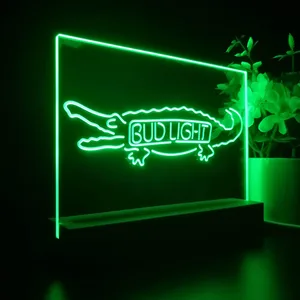 Bud Light Crocodile LED Desk Light