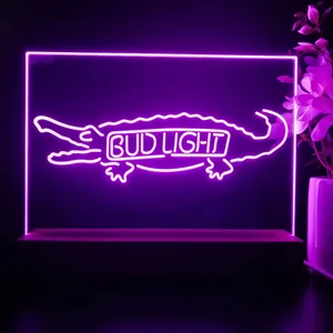 Bud Light Crocodile LED Desk Light
