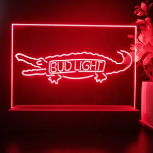Bud Light Crocodile LED Desk Light