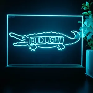 Bud Light Crocodile LED Desk Light