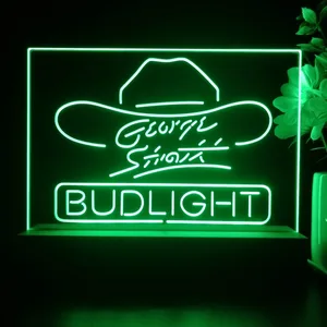 Bud Light George Strait LED Desk Light