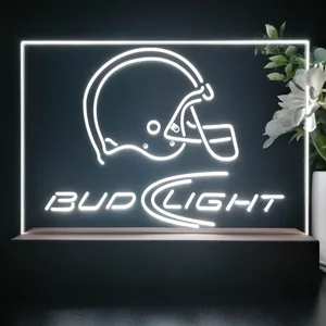 Bud Light Helmet LED Desk Light