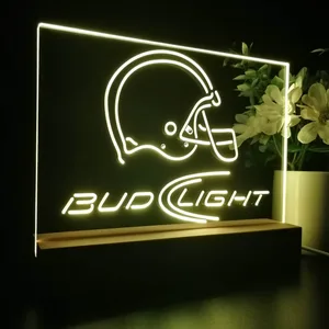 Bud Light Helmet LED Desk Light