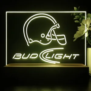 Bud Light Helmet LED Desk Light