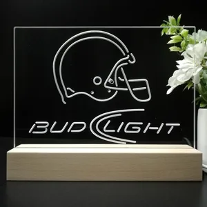 Bud Light Helmet LED Desk Light