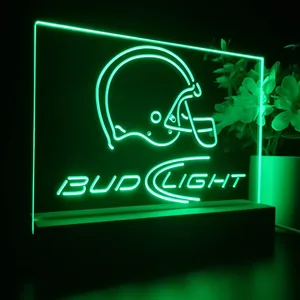 Bud Light Helmet LED Desk Light
