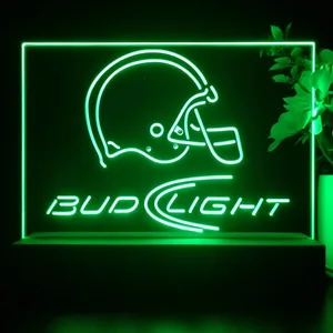 Bud Light Helmet LED Desk Light