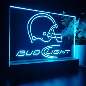 Bud Light Helmet LED Desk Light