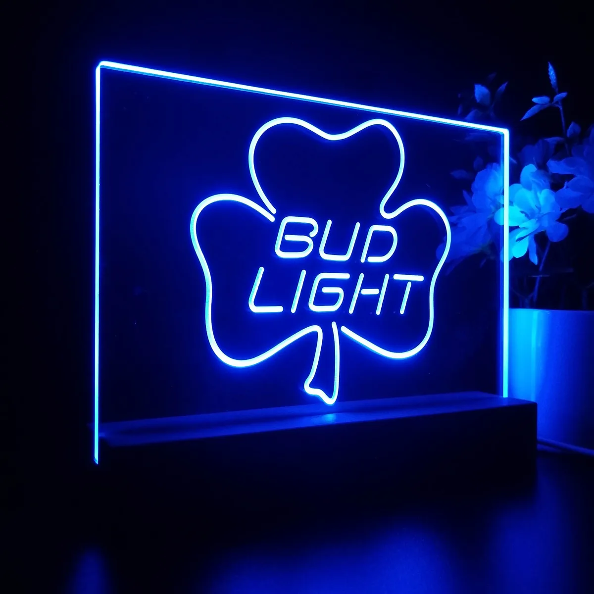 Bud Light Leaf 1 LED Desk Light