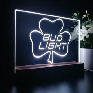 Bud Light Leaf 1 LED Desk Light