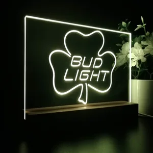 Bud Light Leaf 1 LED Desk Light