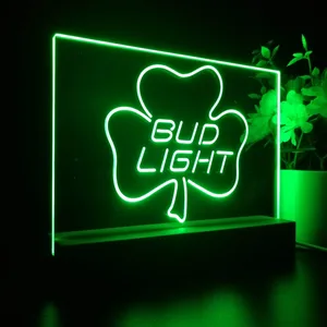 Bud Light Leaf 1 LED Desk Light