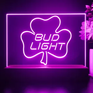 Bud Light Leaf 1 LED Desk Light