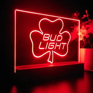 Bud Light Leaf 1 LED Desk Light