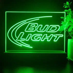 Bud Light Logo 1 LED Desk Light