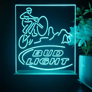 Bud Light Mountain Bike LED Desk Light