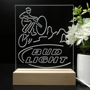Bud Light Mountain Bike LED Desk Light