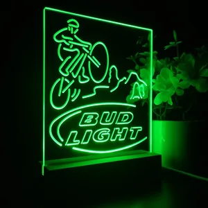 Bud Light Mountain Bike LED Desk Light