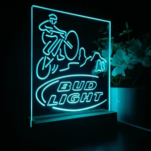 Bud Light Mountain Bike LED Desk Light