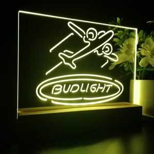 Bud Light Plane LED Desk Light