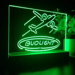 Bud Light Plane LED Desk Light