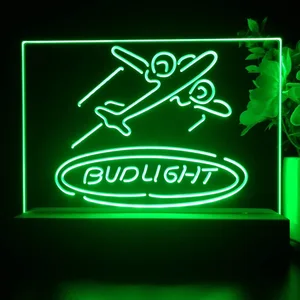 Bud Light Plane LED Desk Light