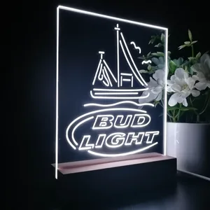 Bud Light Sailboat LED Desk Light