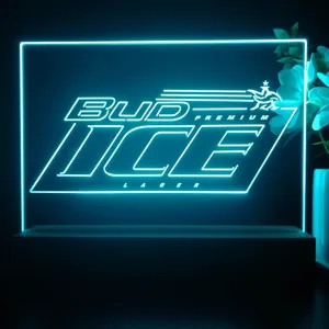 Bud Premium Ice Lager LED Desk Light