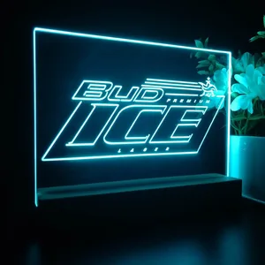 Bud Premium Ice Lager LED Desk Light