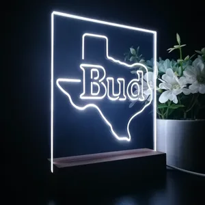 Bud Texas Map LED Desk Light