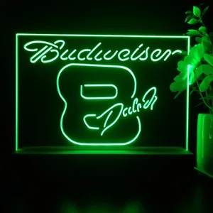 Budweiser 8 Dale Jr. LED Desk Light